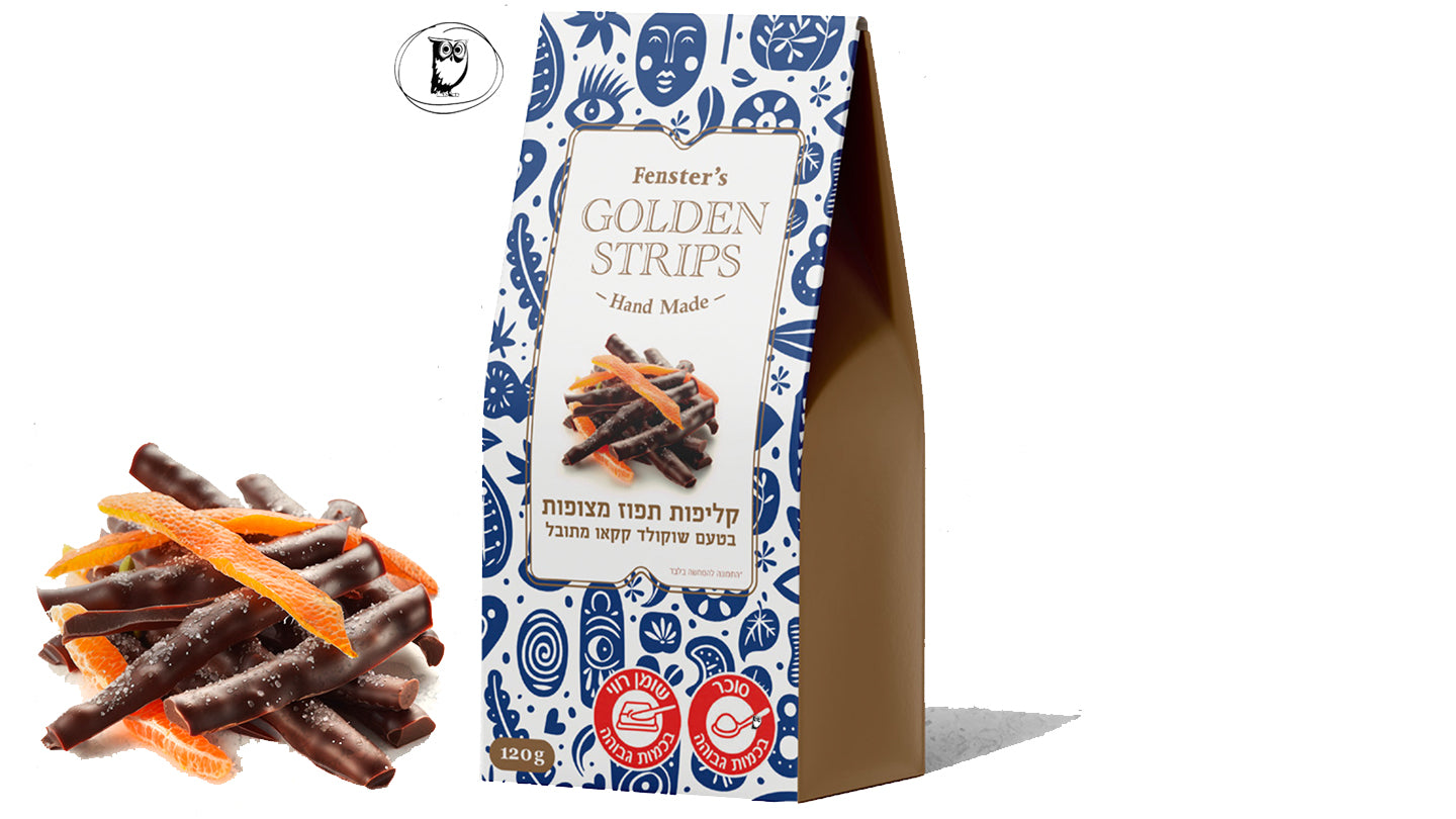 Chocolate cocoa-spiced candied orange peel - FENSTER'S