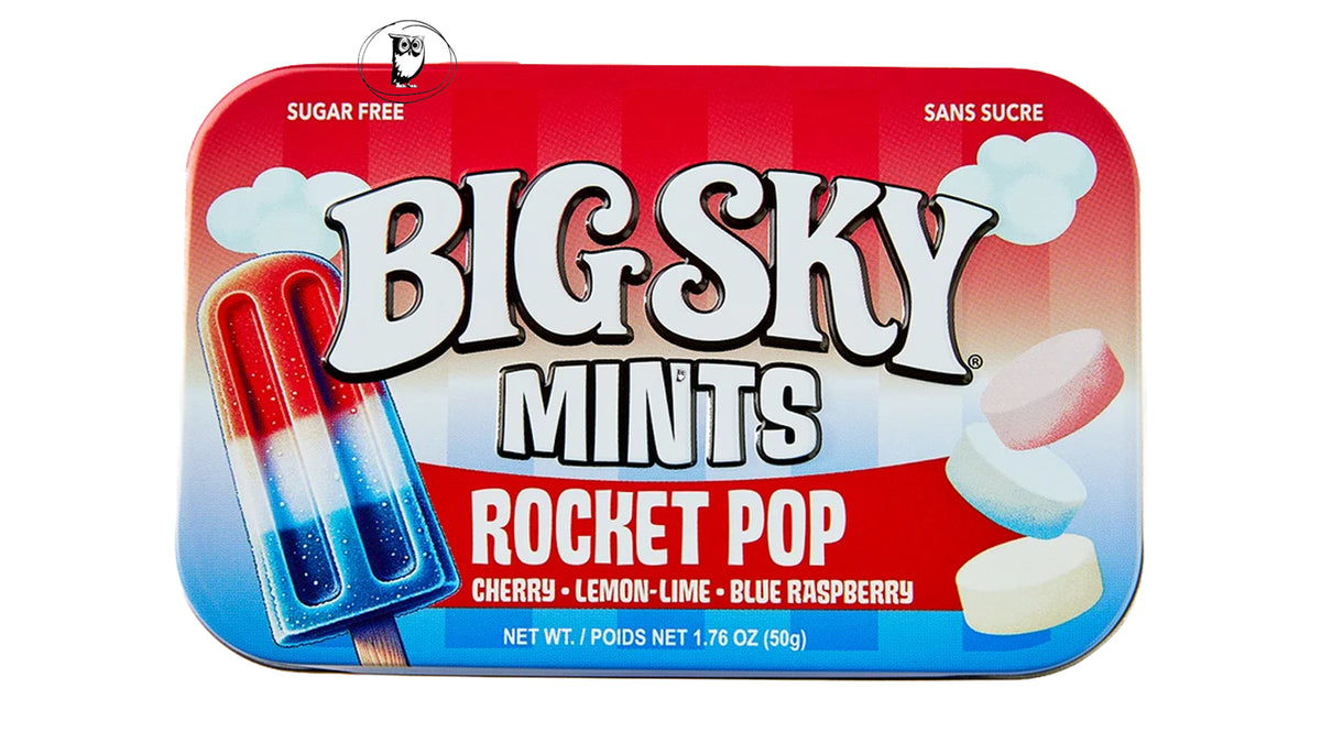 Big Sky Mints Rocket Pop - סוכריות רענון בטעם ארטיק