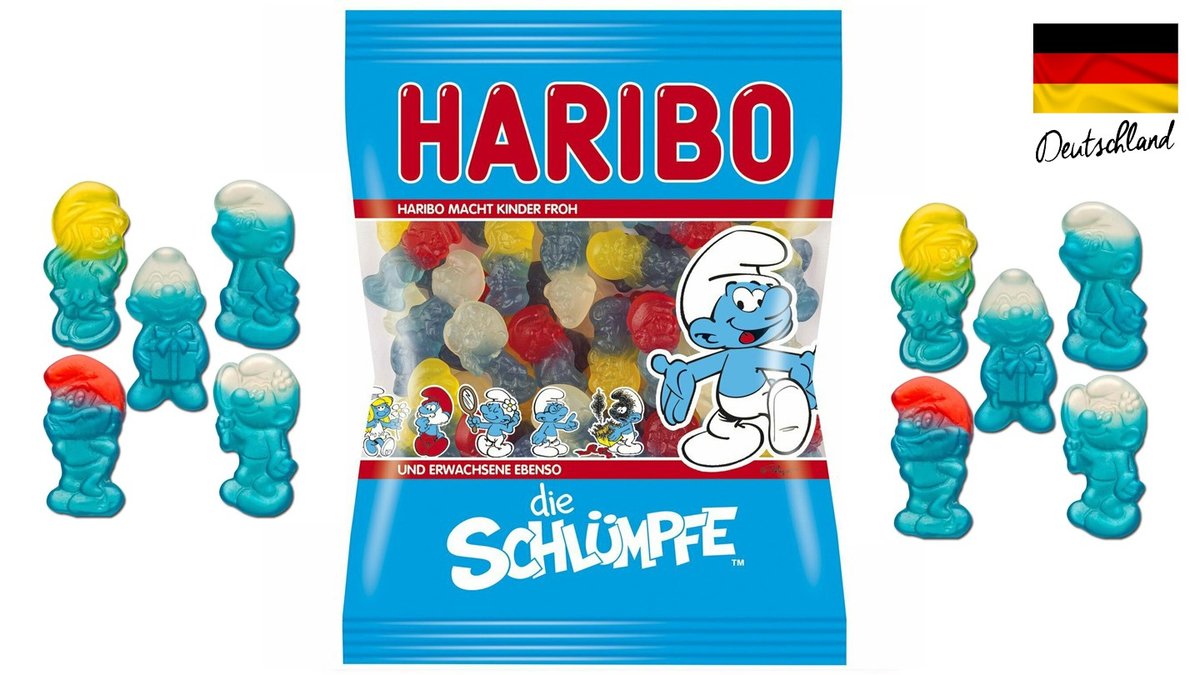 גומי הריבו דרדסים - HARIBO Die Schlümpfe