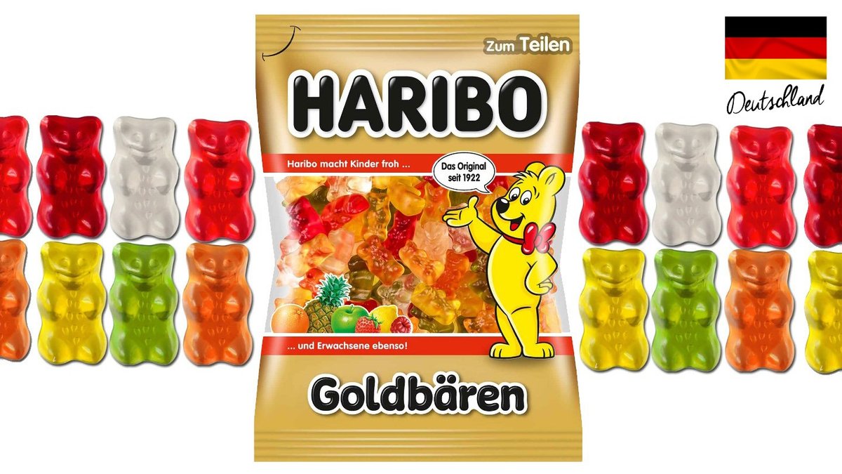 גומי הריבו דובונים בטעמי פירות -HARIBO GOLDBAREN