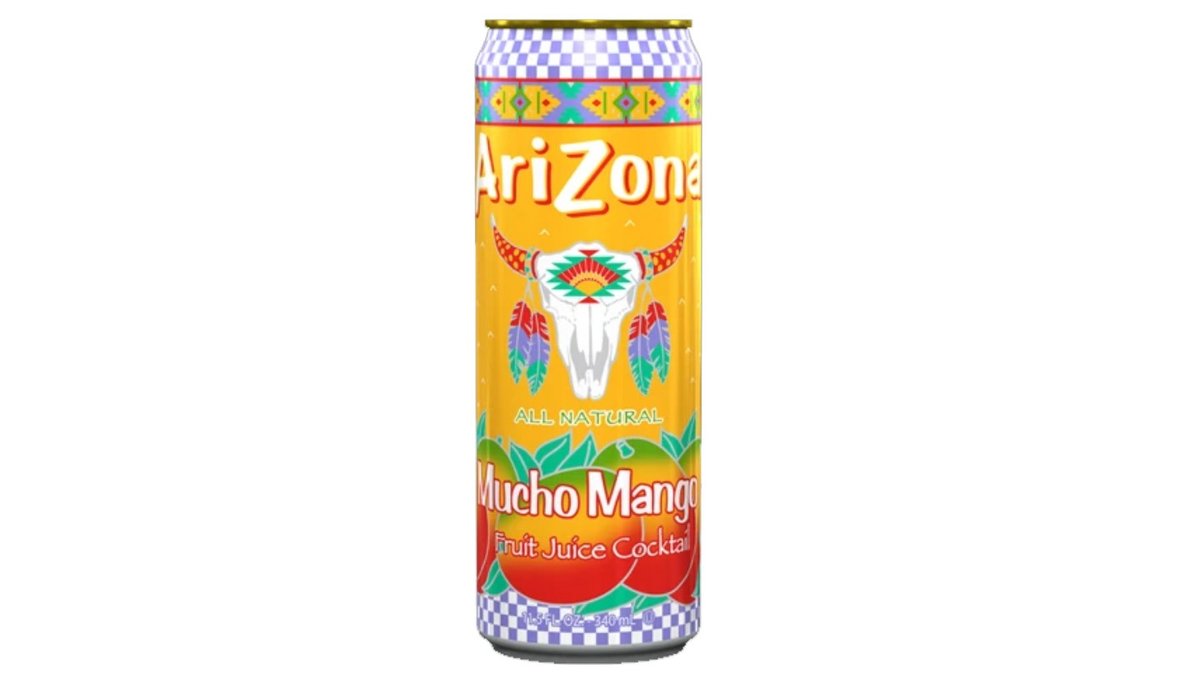 אריזונה תה קר מנגו בפחית ענק - ARIZONA MUCHO MANGO