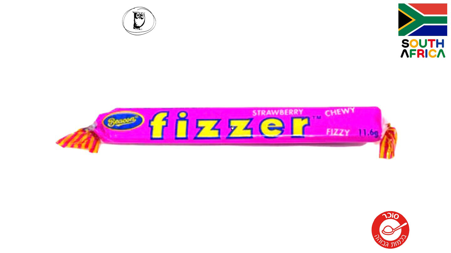 מקל טופי תות "פיזר"- FIZZER