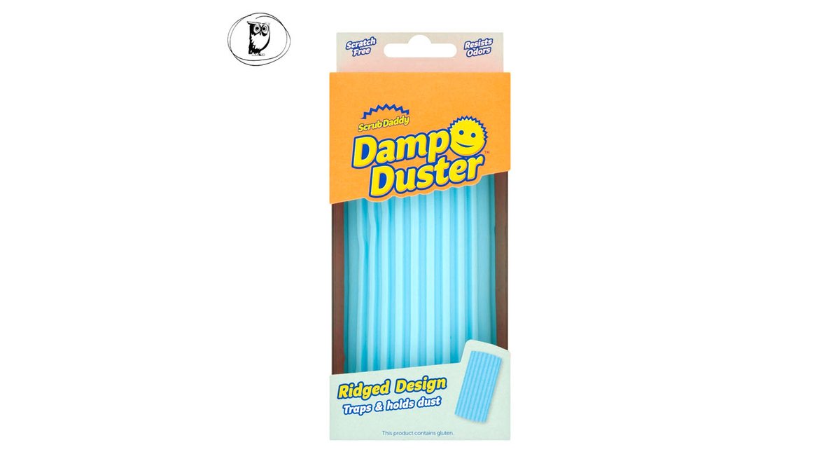 DAMP DUSTER - ספוג לאבק בצבע תכלת