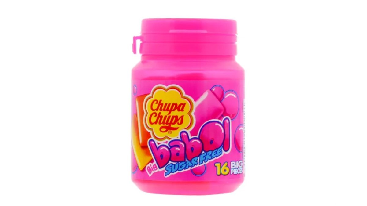 צ'ופה צ'ופס מסטיק ללא תוספת סוכר בטעם פירות- CHUPA CHUPS SUGAR FREE