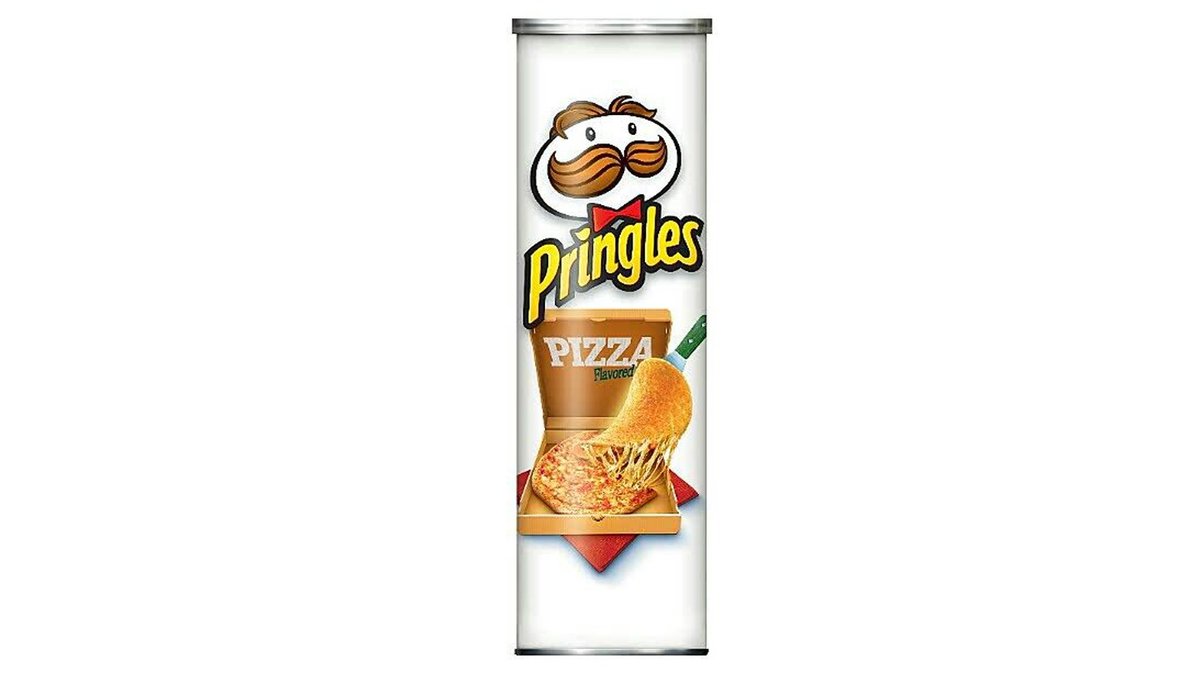 פרינגלס צ'יפס בטעם פיצה - PRINGLES