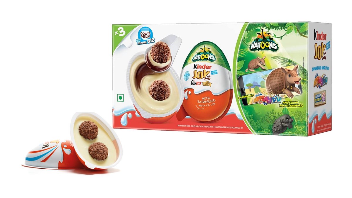 קינדר ג'וי מארז שלישיית ביצי הפתעה - Kinder Joy 3-pack