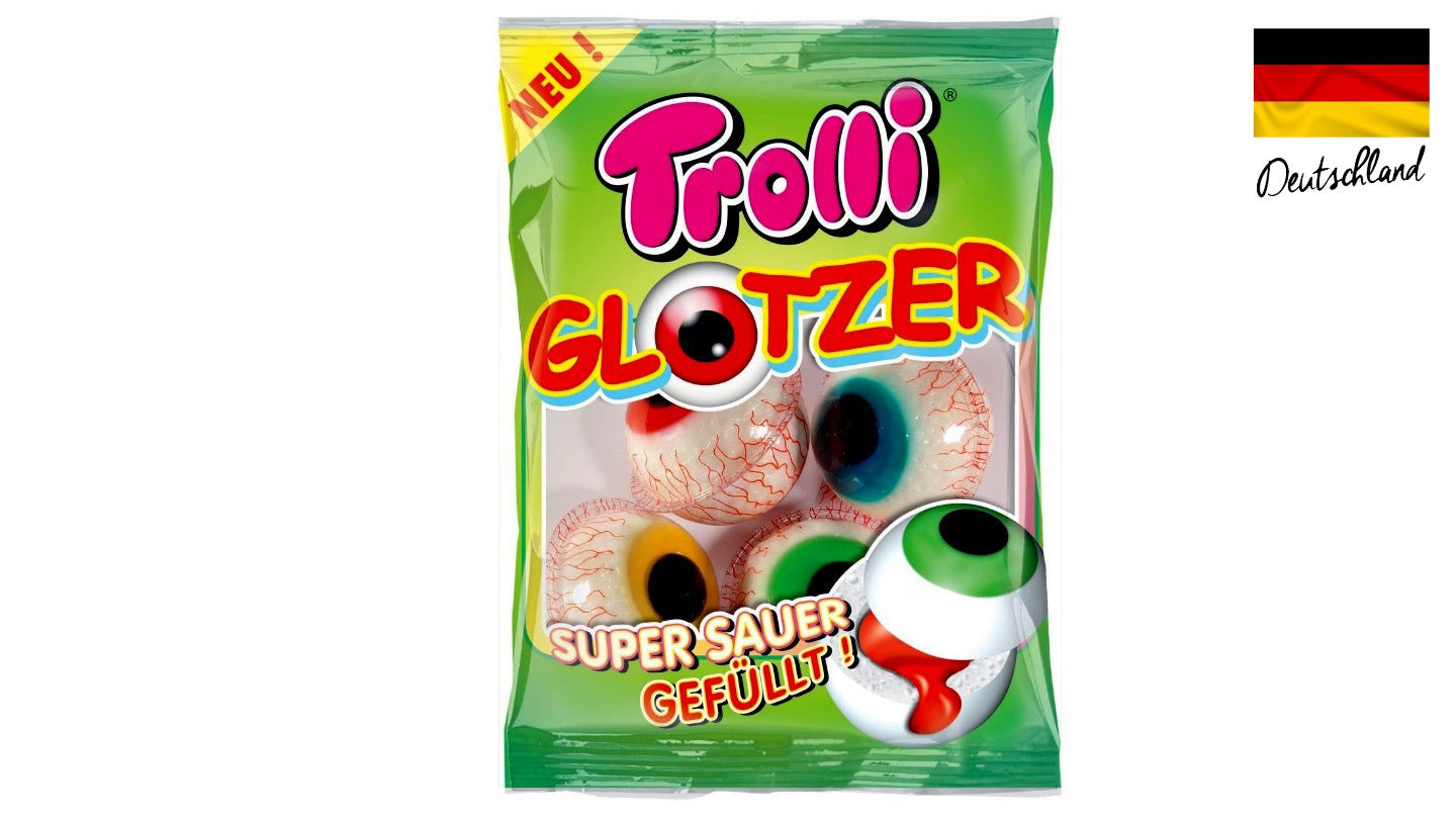 Trolli Energy Ballz - a rubber case filled with energy liquid