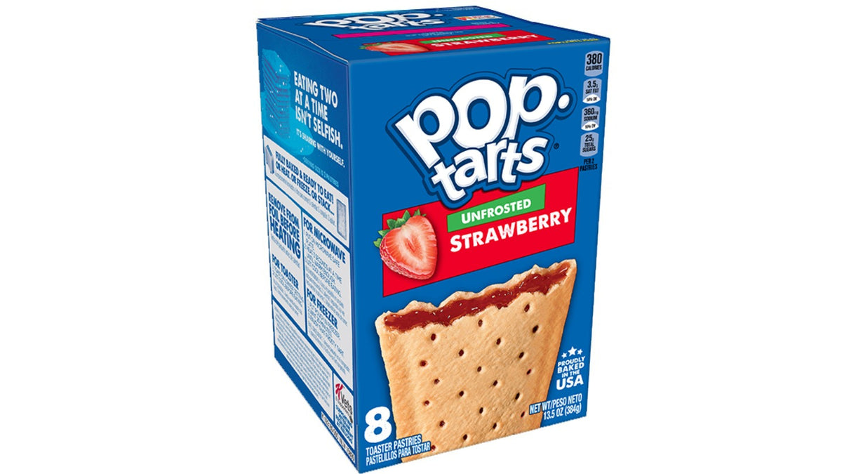 פופ טארט בטעם תות - POP TARTS UNFROSTED