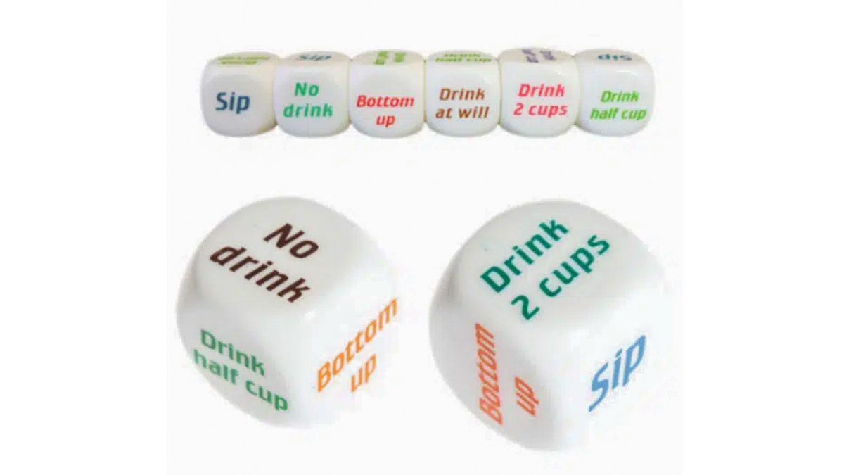 קוביית משחק שתיה - DRINK DICE