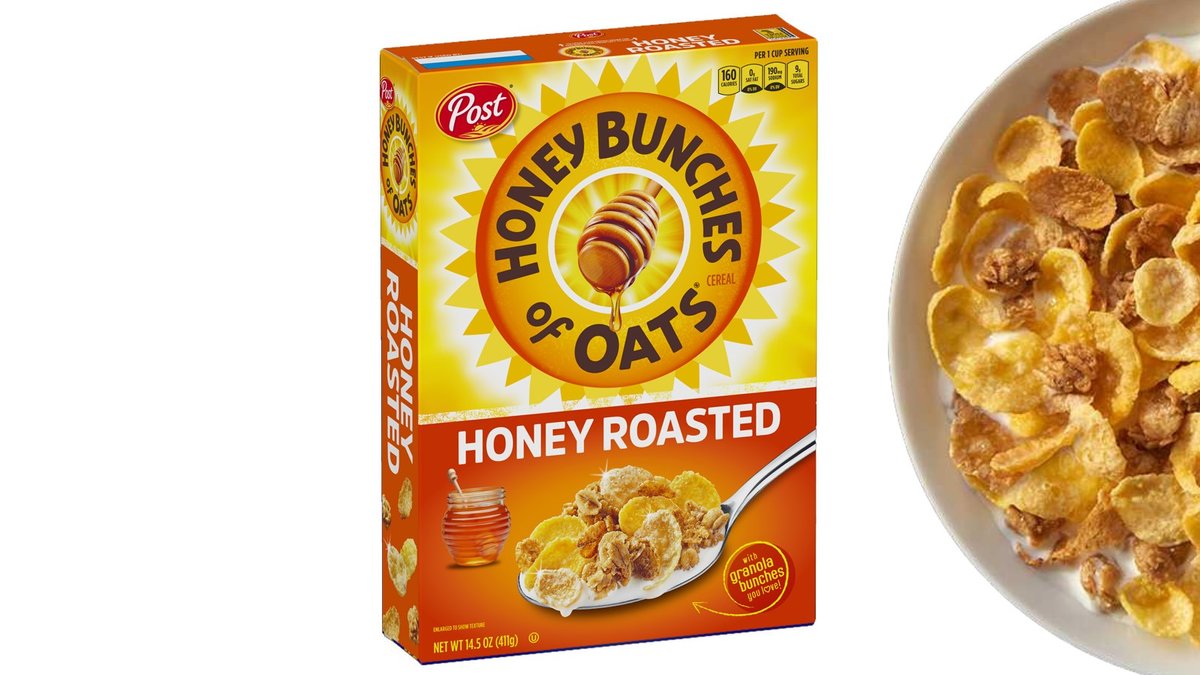 האני באנץ' דגני בוקר גרנולה ודבש - POST HONEY BUNCHES OF OAT HONEY ROASTED