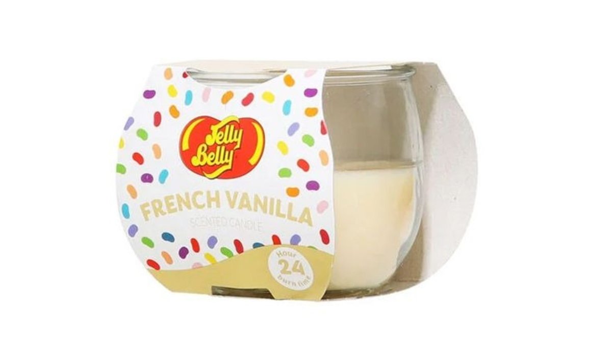 נר בניחוח וניל צרפתי - JELLY BELLY FRENCH VANILLA