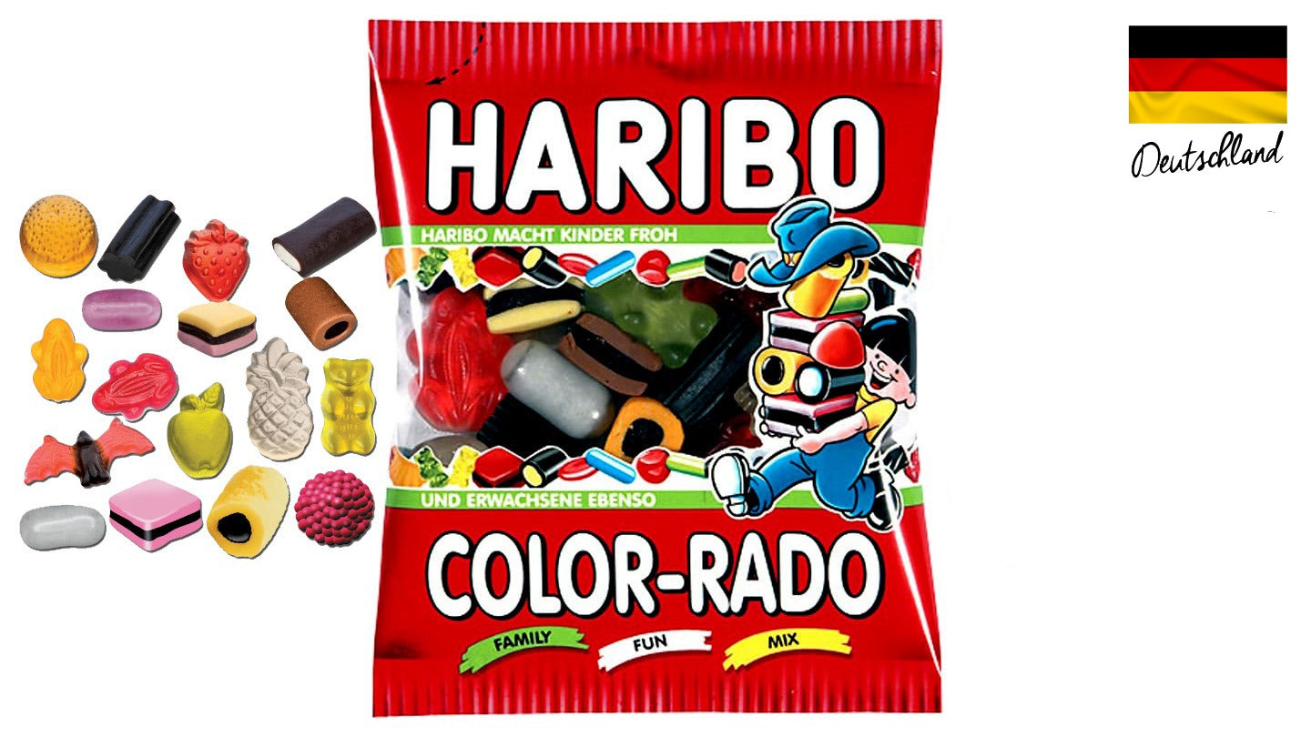 גומי הריבו קולורדו במגוון גומי וליקריץ - HARIBO COLORADO