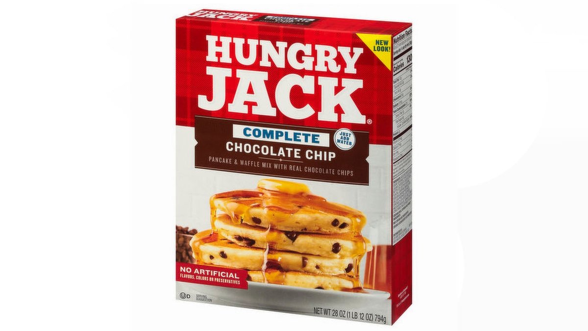 תערובת להכנת פנקייק עם שוקולד צ'יפס אמריקאי -Hungry Jack