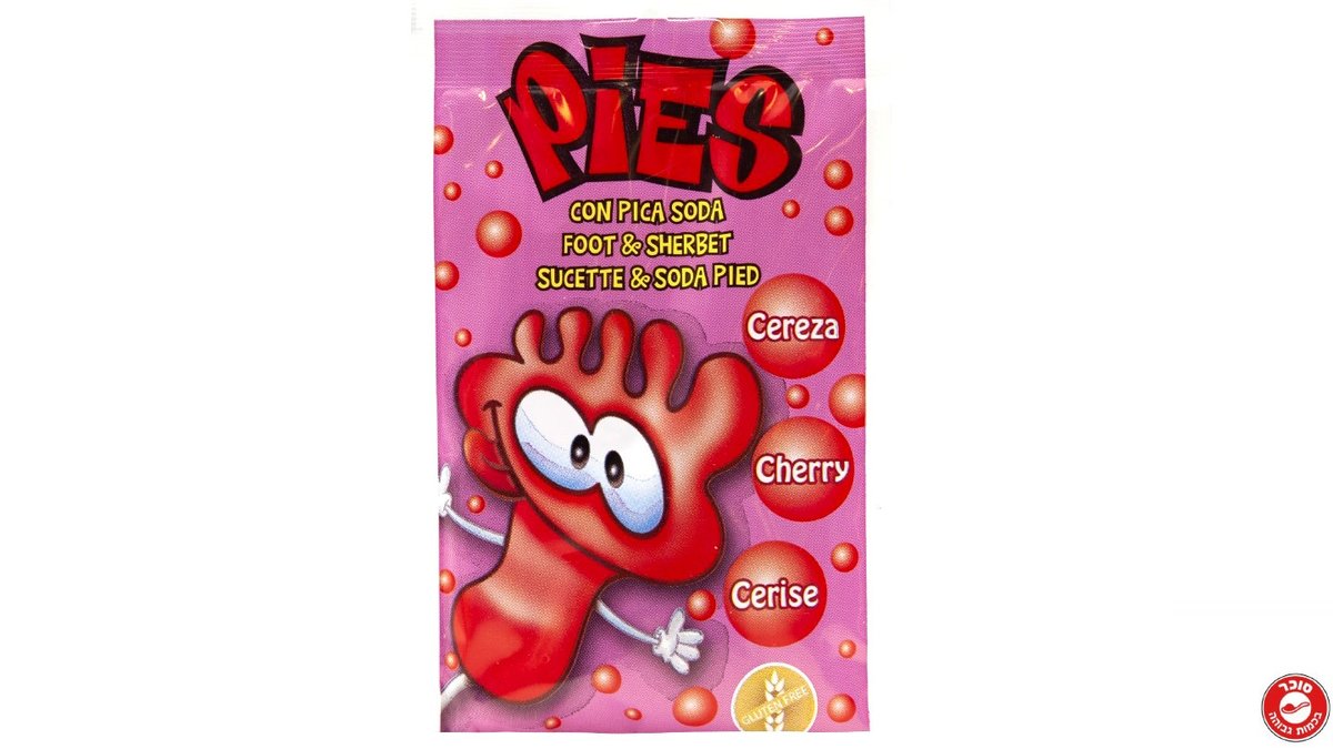 לקקן רגל בטעם דובדבן עם אבקה חמוצה - PIES