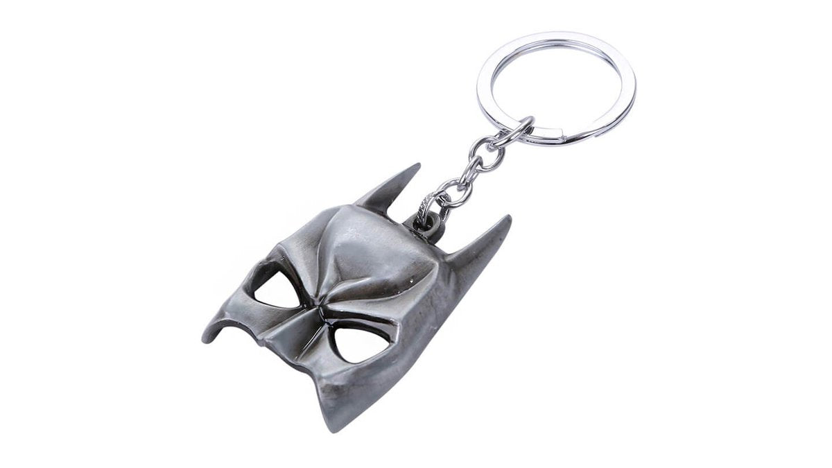 מחזיק מפתחות מתכת מסכה כסופה באטמן