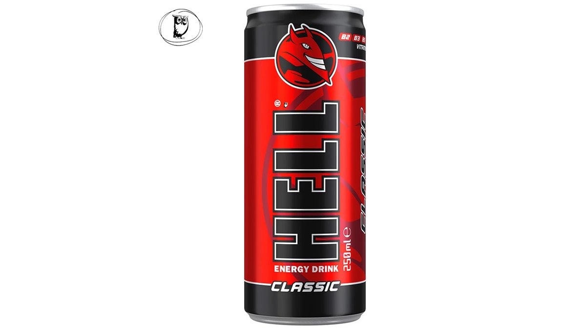 משקה אנרגיה בטעם קלאסי- HELL CLASSIC
