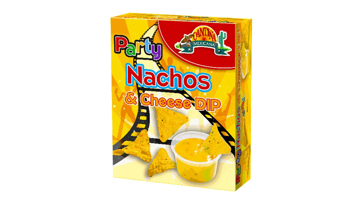 ערכת נאצ'וס + מטבל גבינה - CANTINA MEXICANA PARTY NACHOS