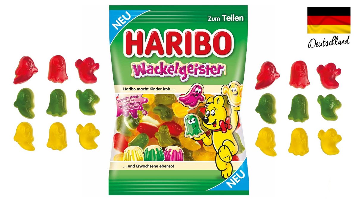 גומי הריבו רוחות רפאים משוגעות - HARIBO WACKELGEISTER