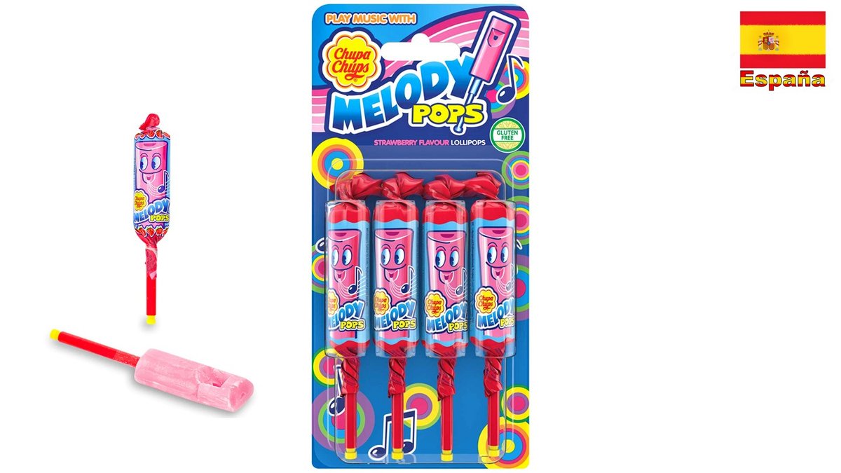 Chupa Chups Melody Whistle Lollipop Quartet