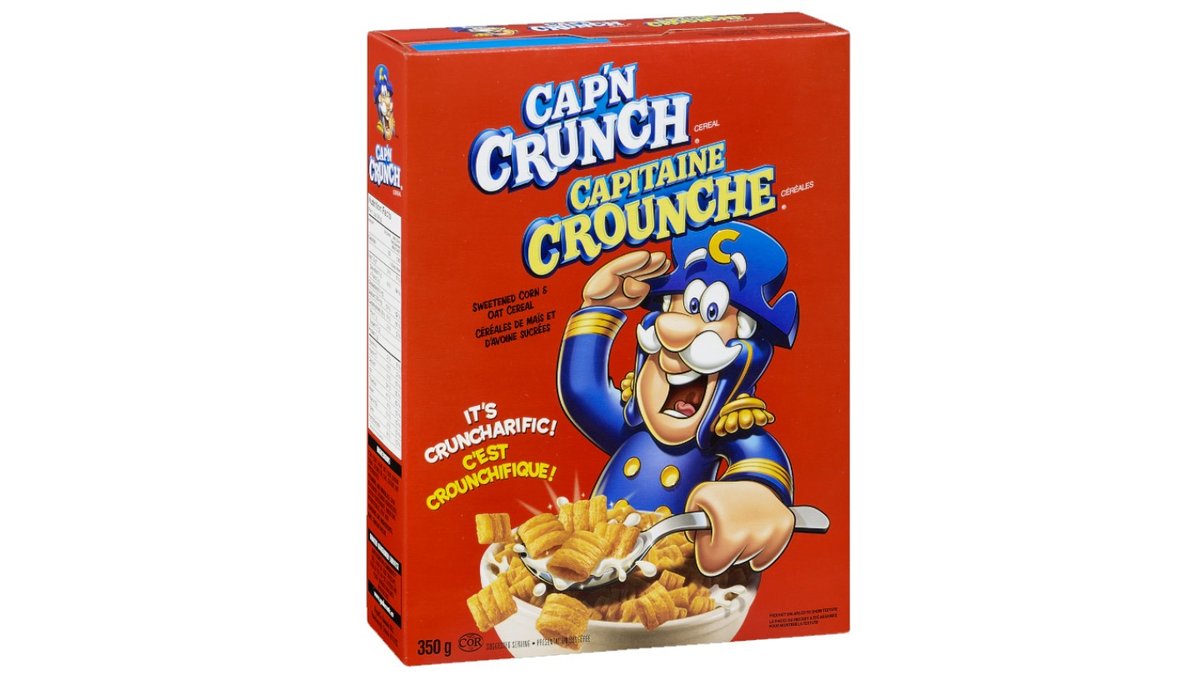 Captain Crunch Sweet Cereal - Cap'n Crunch's Crunch