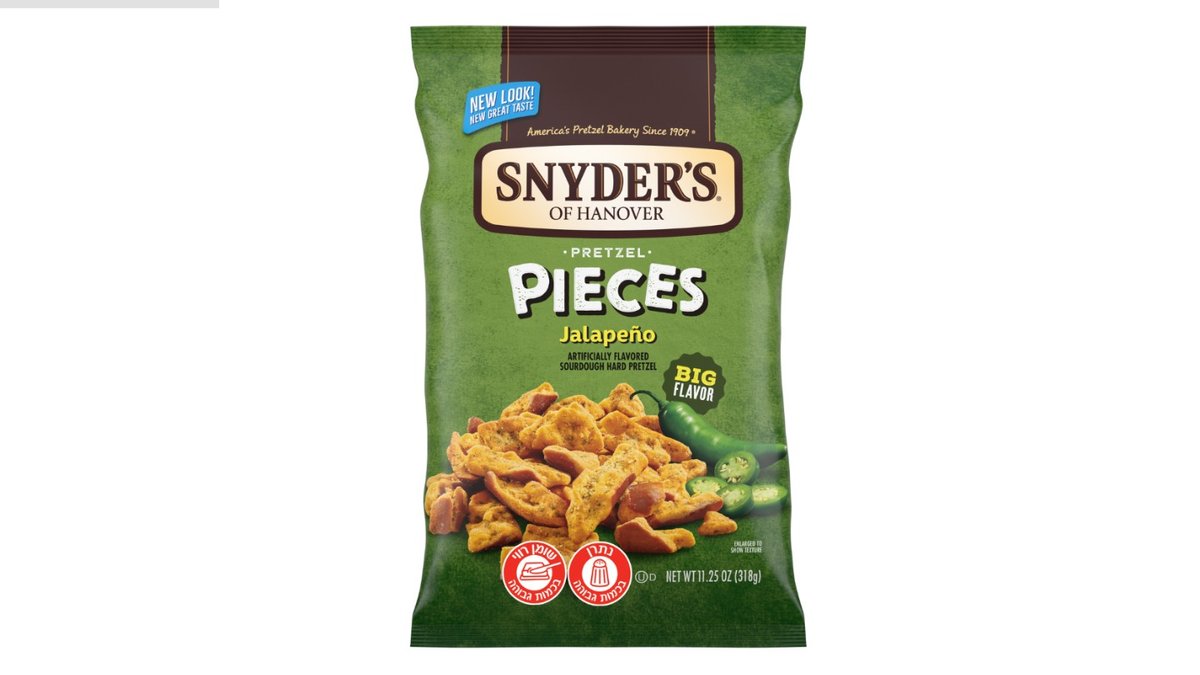 סניידרס שברי בייגלה חלפיניו SNYDER'S