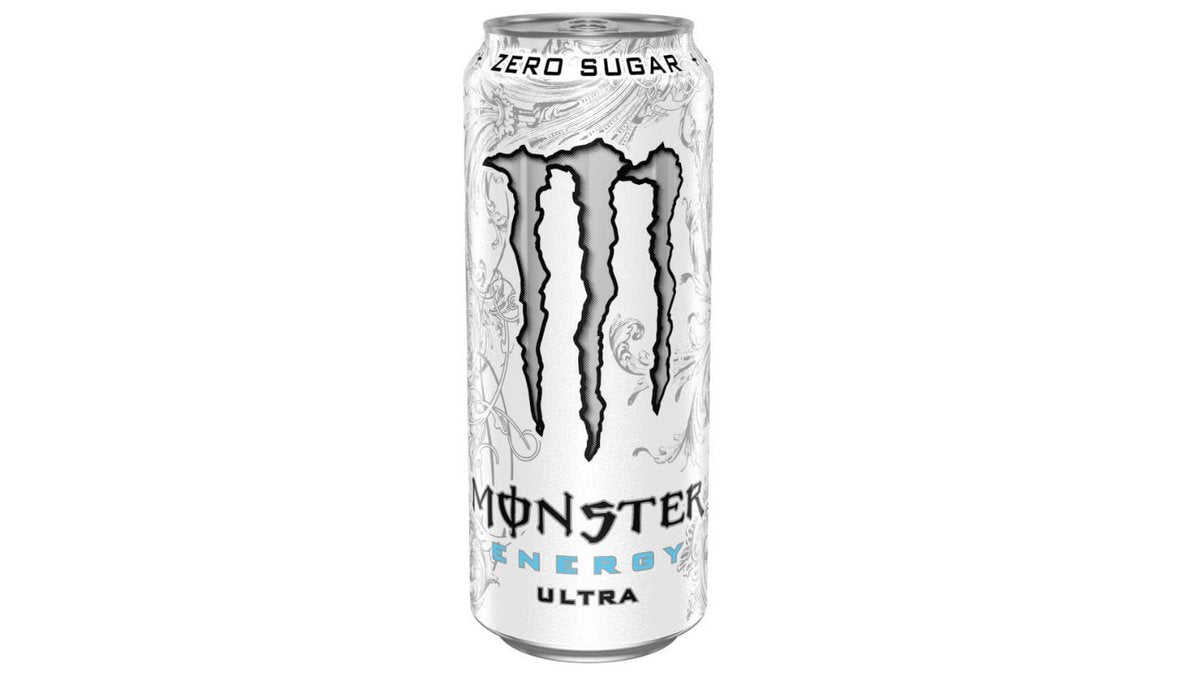 מונסטר משקה אנרגיה ללא סוכר- MONSTER ULTRA ZERO SUGAR (לבן)