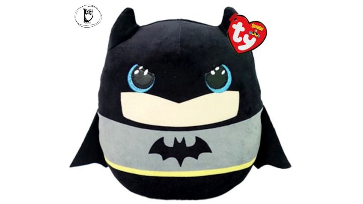 בובת TY עיניים גדולות - כרית חיבוקי "10 - באטמן