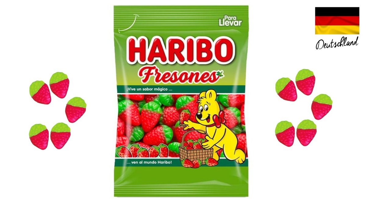 גומי הריבו תות - HARIBO FRESONES