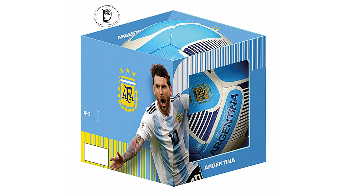 🇦🇷 כדורגל נבחרת ארגנטינה במארז מתנה 🇦🇷