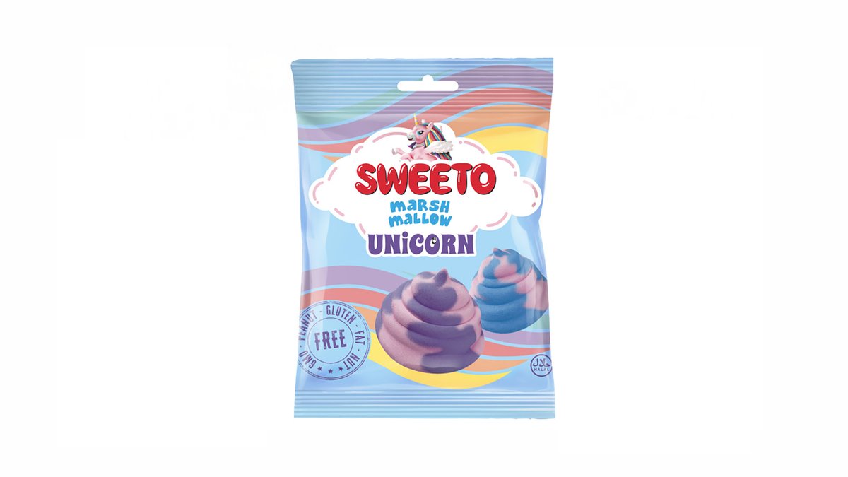 מרשמלו קקי של חד קרן - SWEETO MARCHMALLOW UNICORN