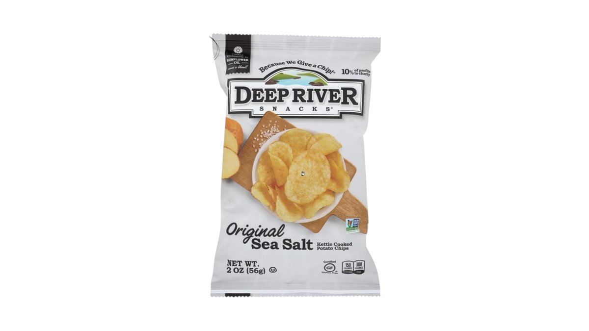 Deep River Original Salty Flavor Chips - DEEP RIVER