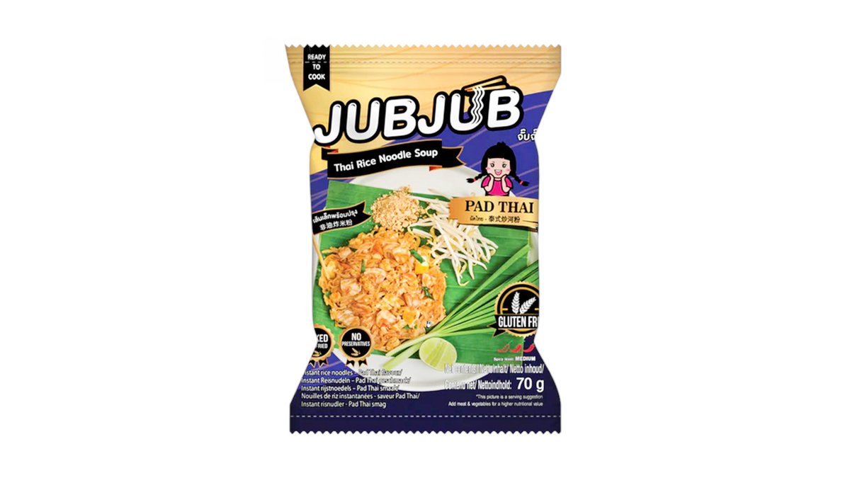 אטריות אורז בטעם פאד תאי – JUBJUB Thai Rice Noodle Soup Pad Thai