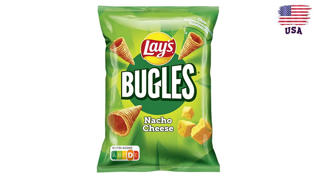 לייז באגלס חטיף תירס בטעם גבינה Lay's BUGLES NACHO CHEESE