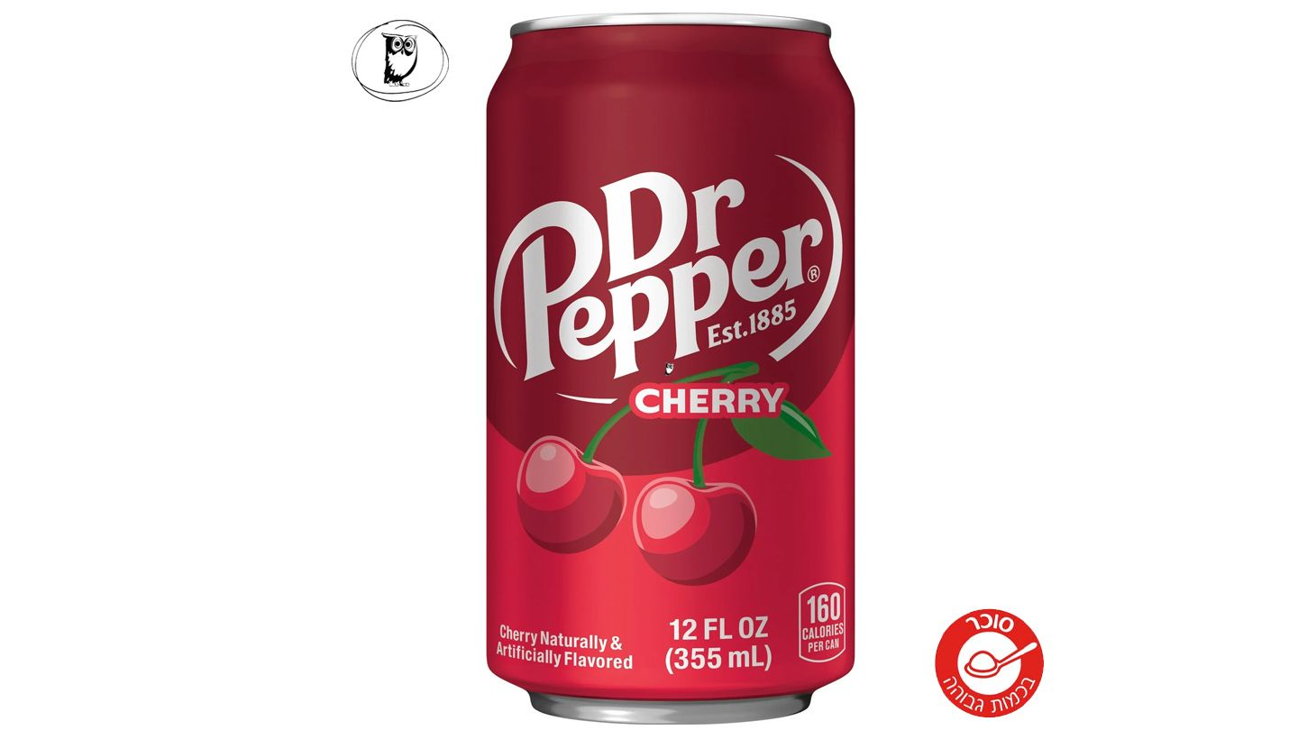 דר' פפר דובדבן DR.PEPPER CHERRY