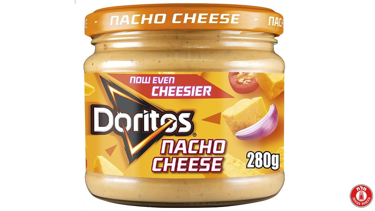 דוריטוס מטבל בטעם גבינה - DORITOS NACHO CHEESE