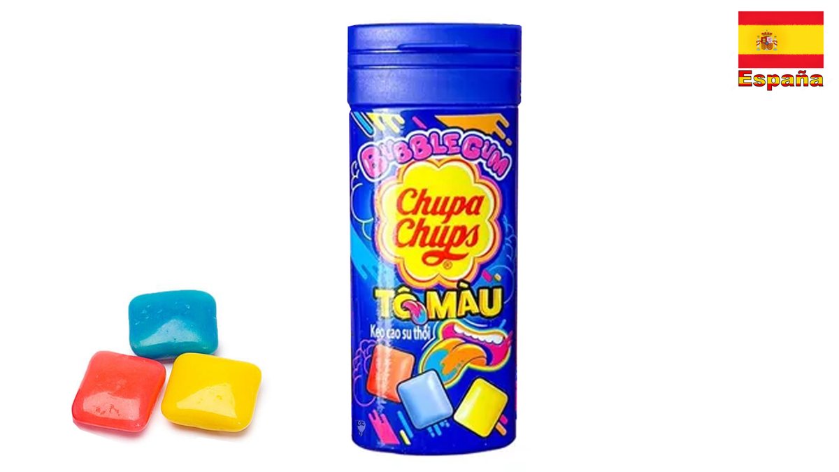 מסטיק פירות צובע לשון בקופסה - CHUPA CHUPS