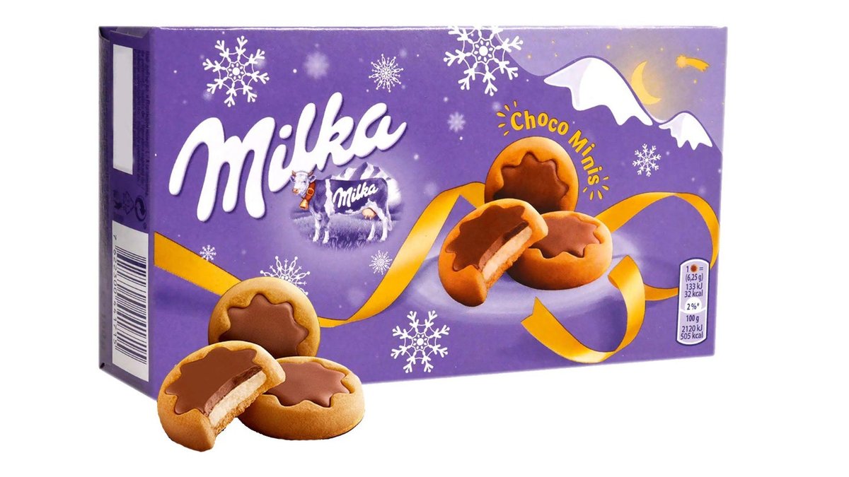 מילקה עוגיות שוקו מיני - MILKA CHOCO MINIS