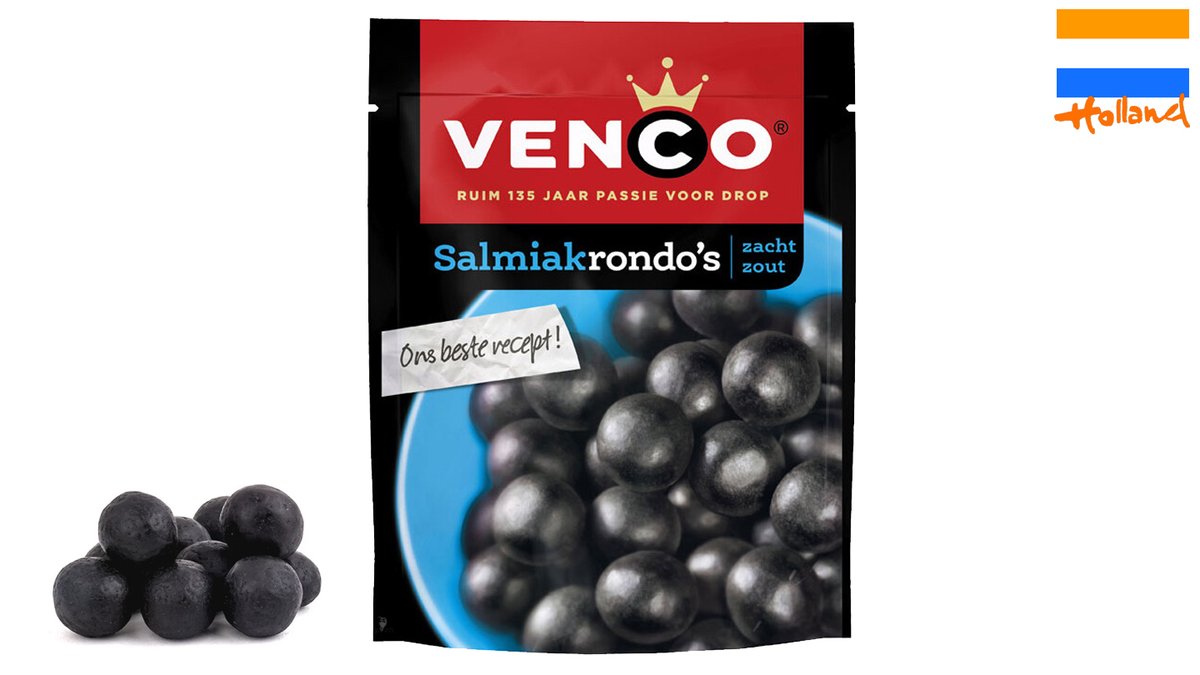 ליקריץ מלוח - VENCO SALMIAK RONDO'S