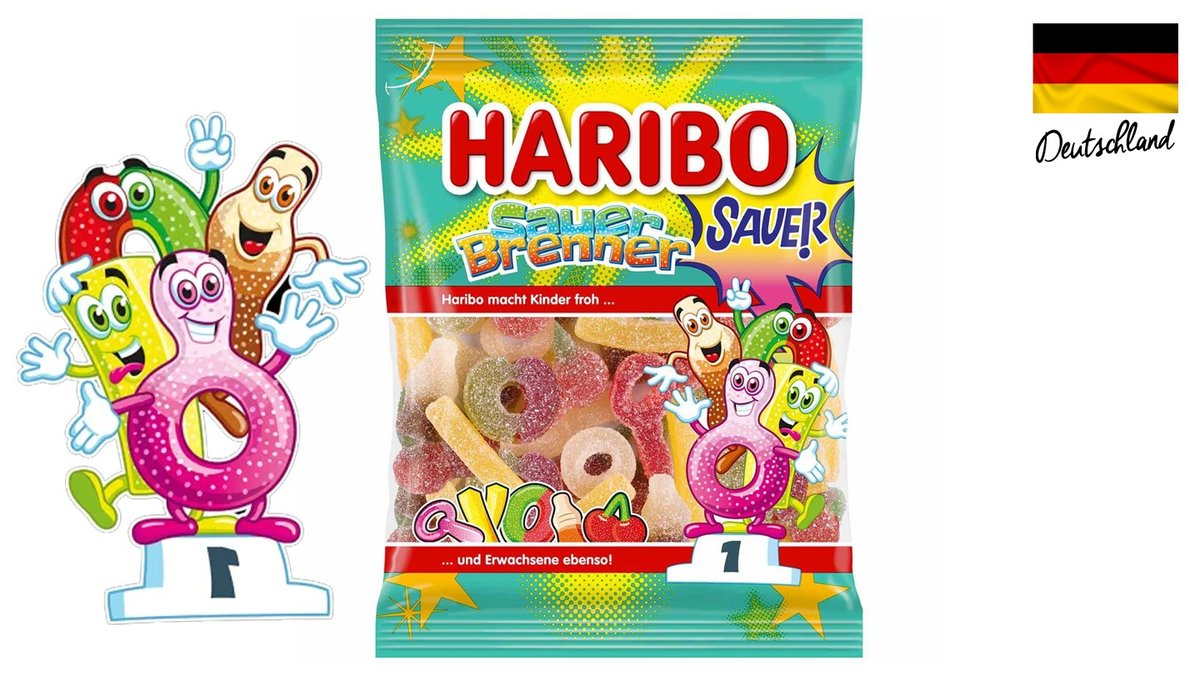 גומי הריבו חמוץ - Haribo Sauer Brenner