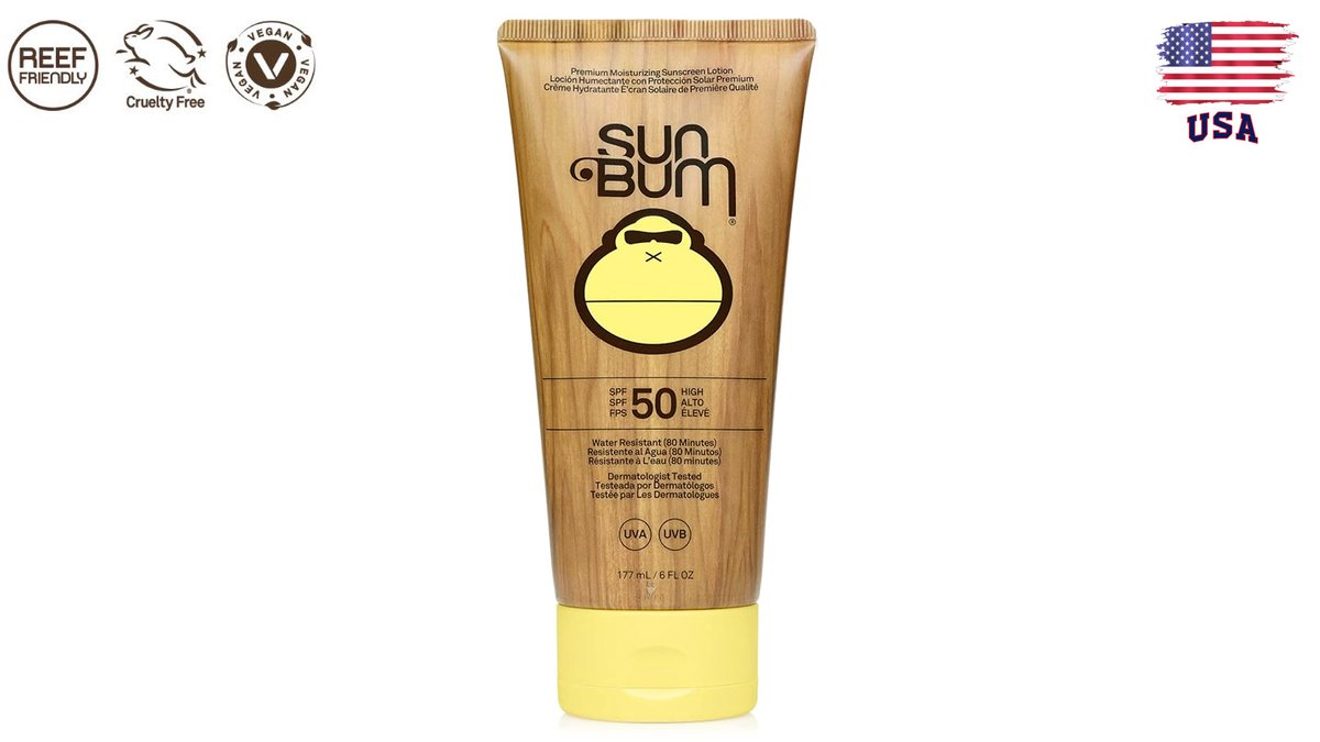 שפורפרת תחליב קרם הגנה 50 SPF - SUN BUM