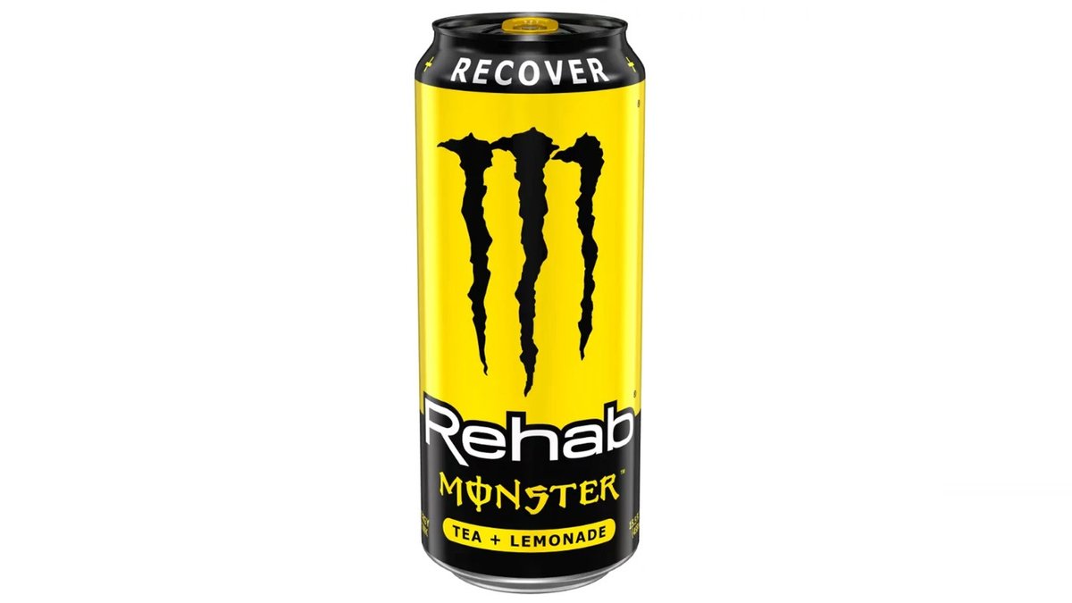 מונסטר משקה התאוששות תה קר לימונדה - Monster Rehab Tea + Lemonade