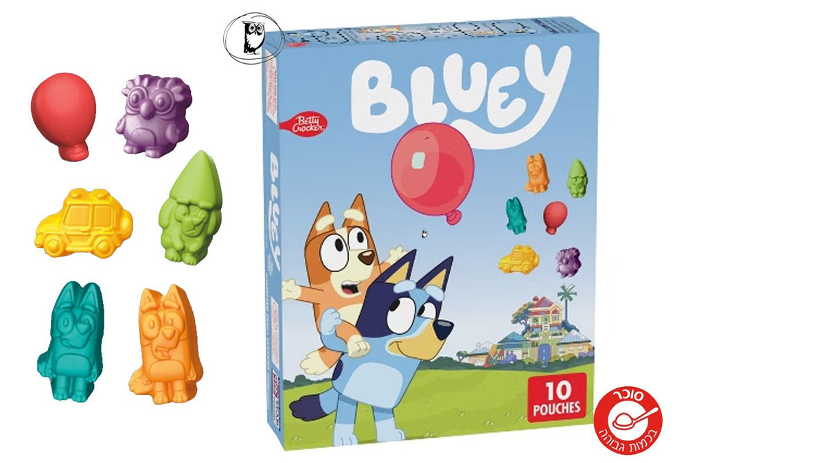 סוכריות מתוקות בהשראת סדרת הילדים - Bluey Candy