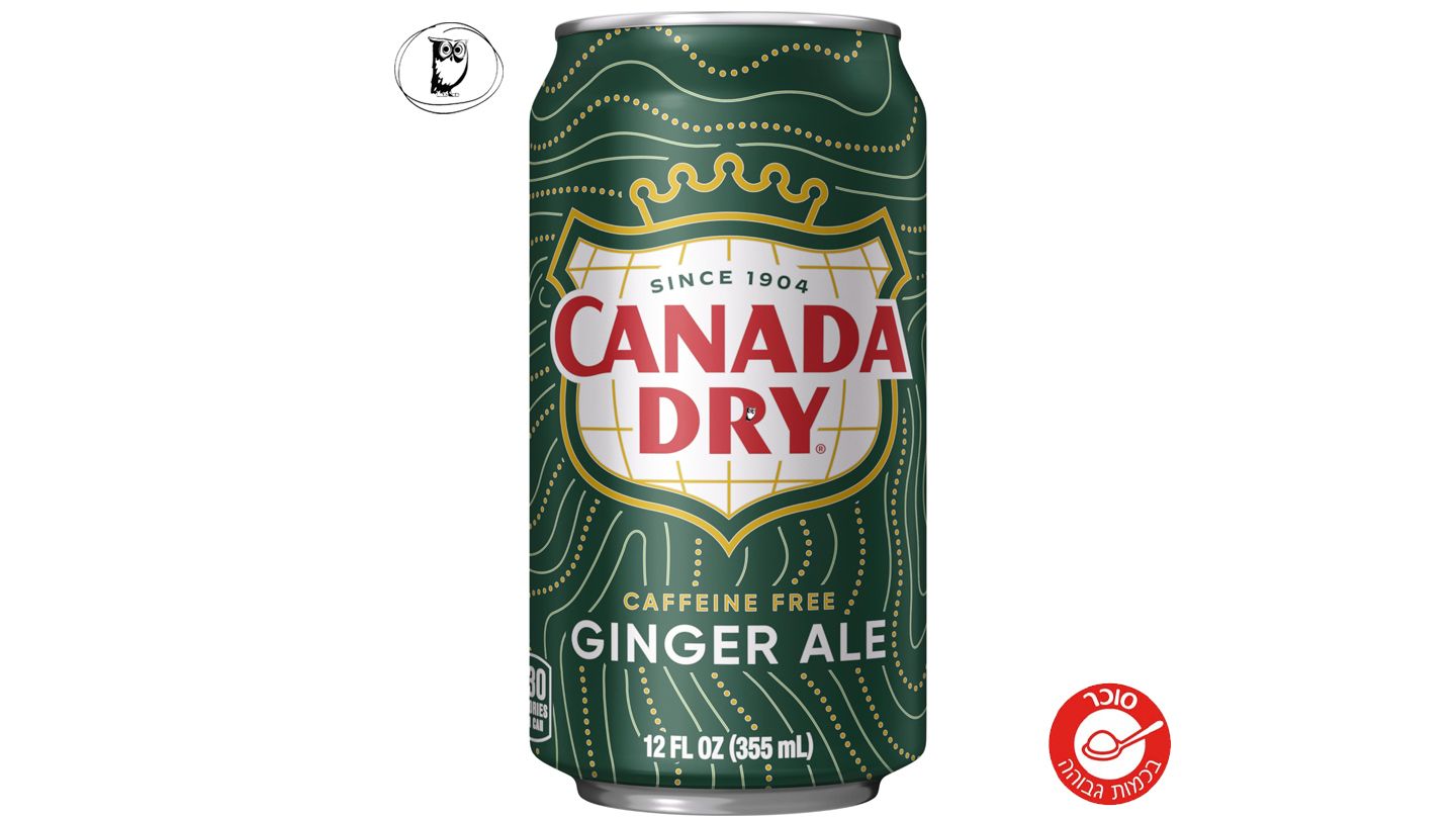 קנדה דריי בפחית CANADA DRY