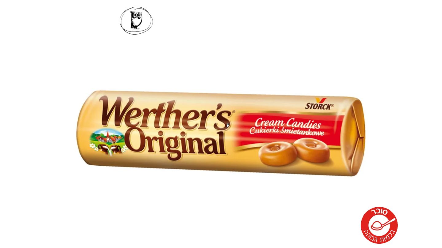 Werther's Original Creamy Filling Caramel Flavored Butter Candies