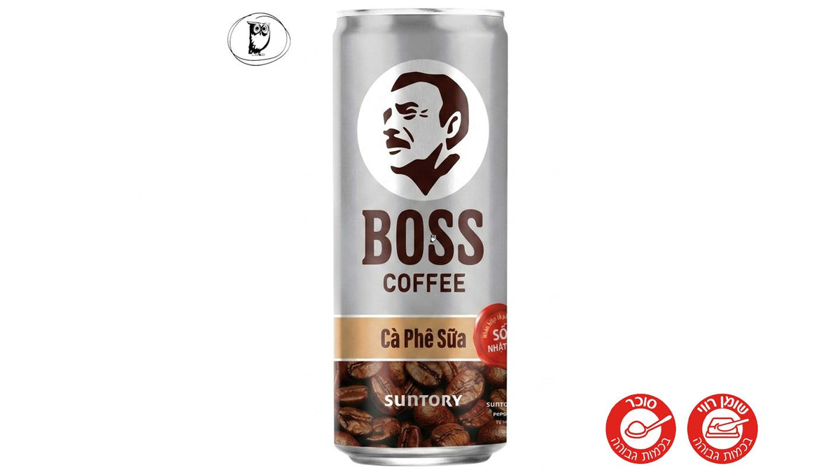משקה קפה בפחית - BOSS