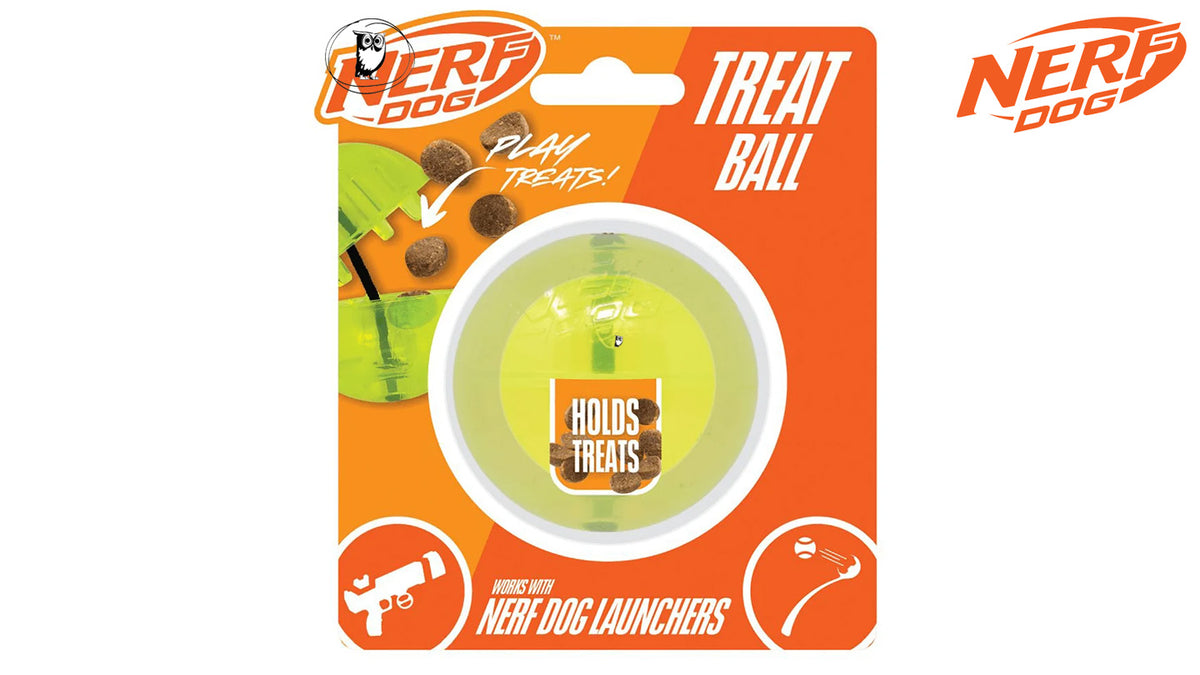 כדור משחק אינטראקטיבי להאכלה -Nerf Dog Treat Ball