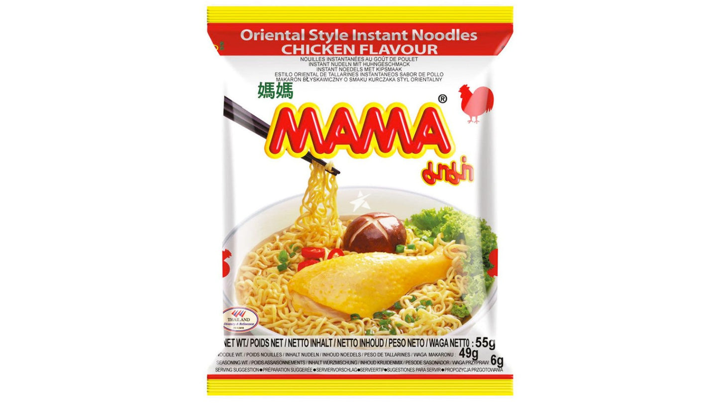 נודלס בטעם עוף בשקית - MAMA