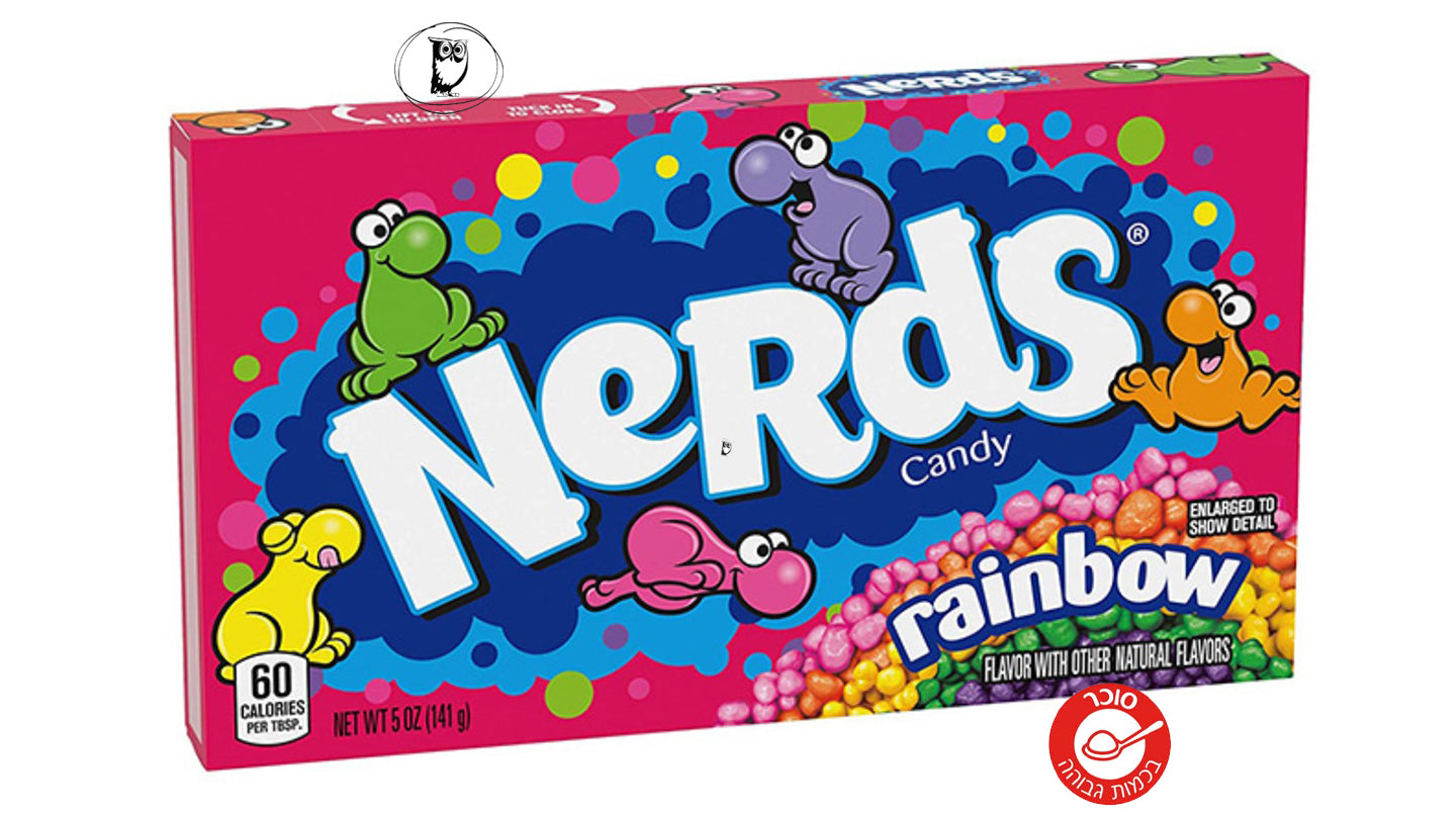 נרדס ריינבו סוכריות בצבעי הקשת NERDS RAINBOW