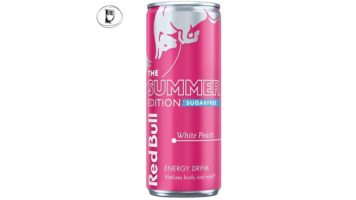 רדבול משקה אנרגיה בטעם אפרסק ללא סוכר - REDBULL PEACH SUGARFREE