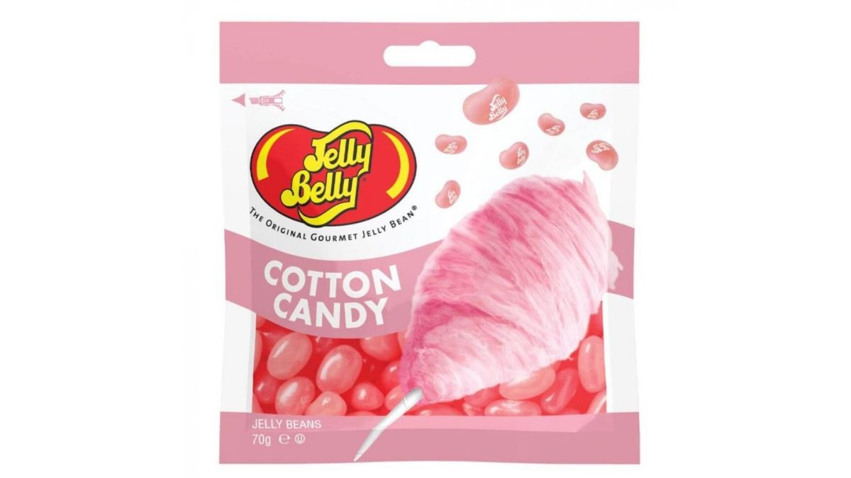 ג'לי בלי סוכריות גומי בטעם צמר גפן מתוק - JELLY BELLY COTTON CANDY
